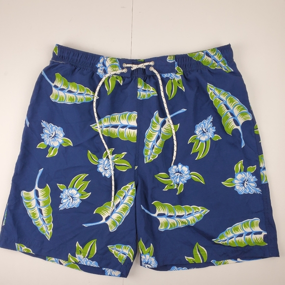 Old Navy Outlet EUC 2002 tropical swim trunks L - Picture 1 of 8